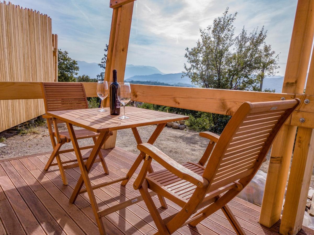 Panorama Glamping Vipavska Dolina Apartment Dobravlje Exterior photo