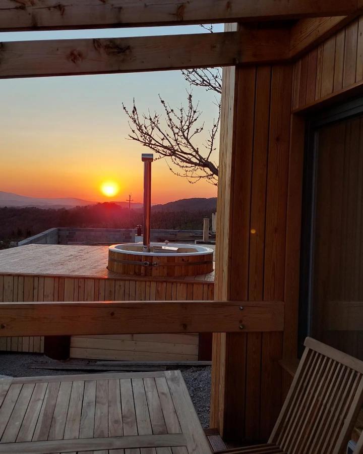 Panorama Glamping Vipavska Dolina Apartment Dobravlje Exterior photo