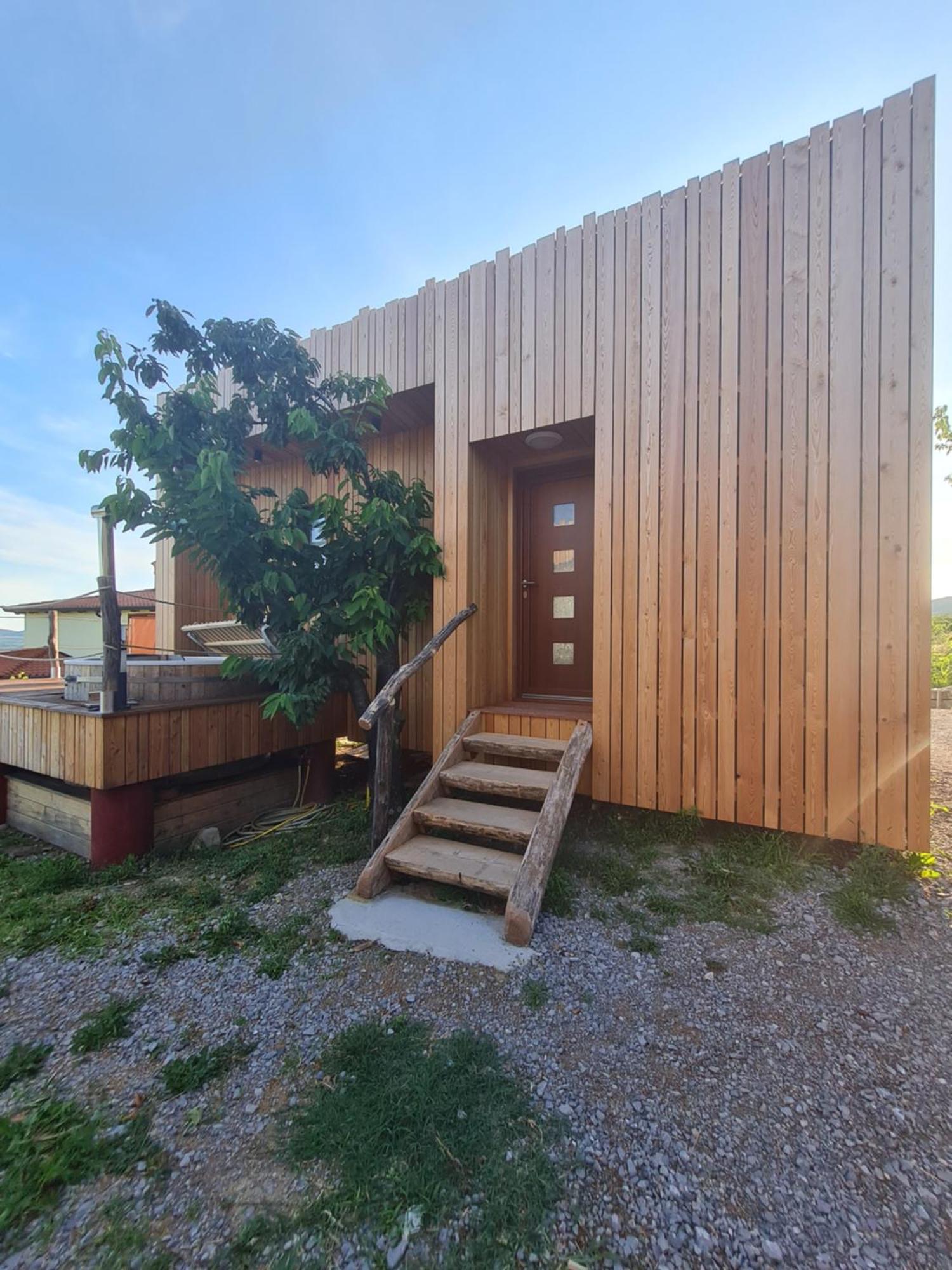 Panorama Glamping Vipavska Dolina Apartment Dobravlje Exterior photo